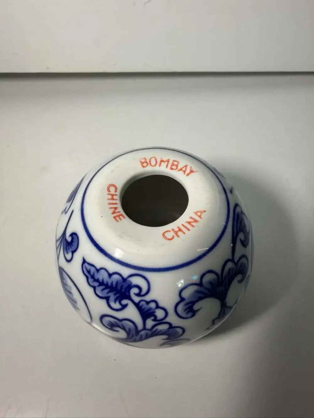 Bombay Blue & White Chinoiserie Ceramic Votive Tea Light Candle Holder 3 Types